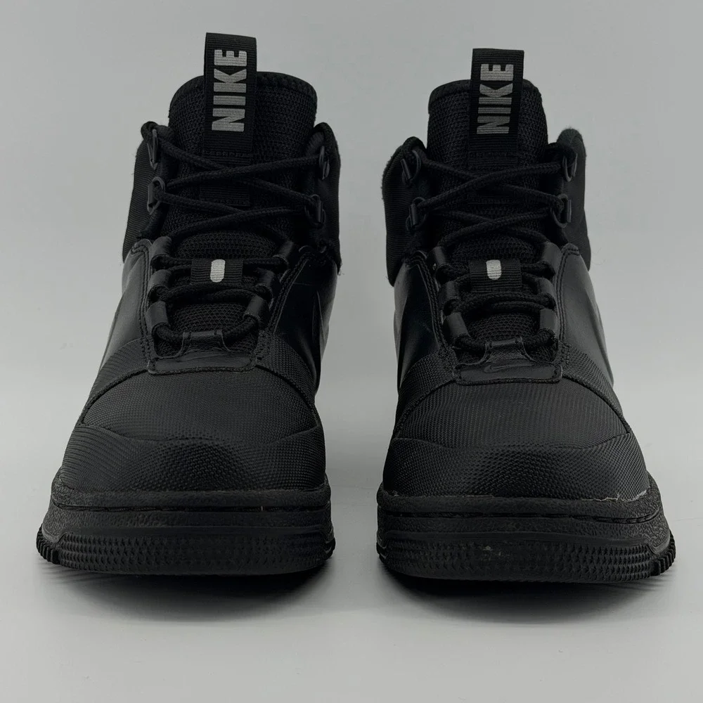 Nike Path WNTR Winter Boots Triple Black Men's Size 8 Waterproof (BQ4223-001)